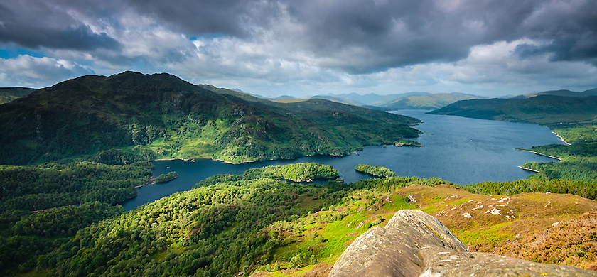 Le Parc National du Loch Lomond et des Trossachs.