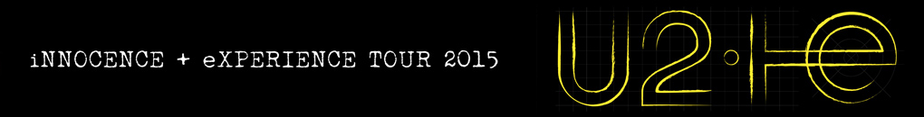 U2 I+E Tour 2015